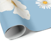 Witte dagen op blauw cadeaupapier (Rol Hoek)