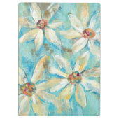 Witte dagen op blauw klembord (Achterkant)