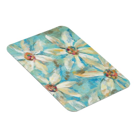 Witte dagen op blauw magneet (Rechterzijde)