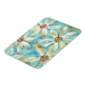 Witte dagen op blauw magneet (Linkerzijde)