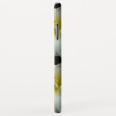 Witte Daglelie met Geel/Naadloos Tegel Patroon Case-Mate iPhone Case (Achterkant/rechts)