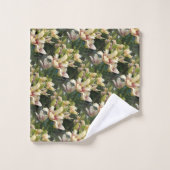 Witte daglelies  bad handdoek (Wasdoekje)