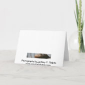 Witte daglelies op zwart Wenskaart als achtergrond Kaart (Achterkant)