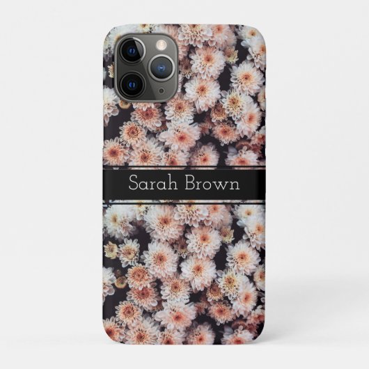 WITTE DAHLIA BLOEMEN ELEGANT AANGEPAST Case-Mate iPhone CASE (Achterkant)