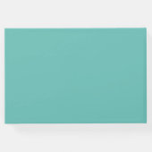 Witte Daisies Custom Wedding Gastenboek (Achterkant)