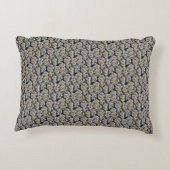 Witte Daisies gepersonaliseerd Accent Kussen (Achterkant)