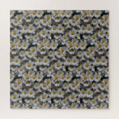 Witte Daisies Legpuzzel (Horizontaal)