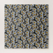 Witte Daisies Legpuzzel (Verticaal)
