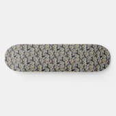 Witte Daisies Skateboard (Horizontaal)