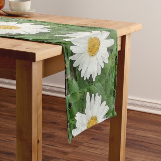 Witte Daisies Tafelloper (Voorbeeld)