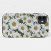 Witte Daisies Telefoon Case (Achterkant (horizontaal))