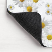 Witte Daisy Bloem Muismat! Muismat (Hoek)