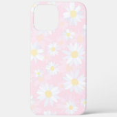 Witte Daisy Bloemen Roze Bloem Case-Mate iPhone Case (Achterkant)
