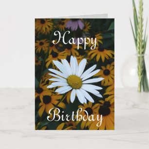 Witte Daisy en zwarte Susans Kaart