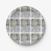 WITTE DAISY FLOWER BOUQUET PAPIER BORD (Voorkant)