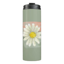 Witte Daisy Waterverf