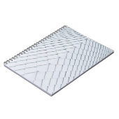 Witte dakpannen notitieboek (Linkerzijde)