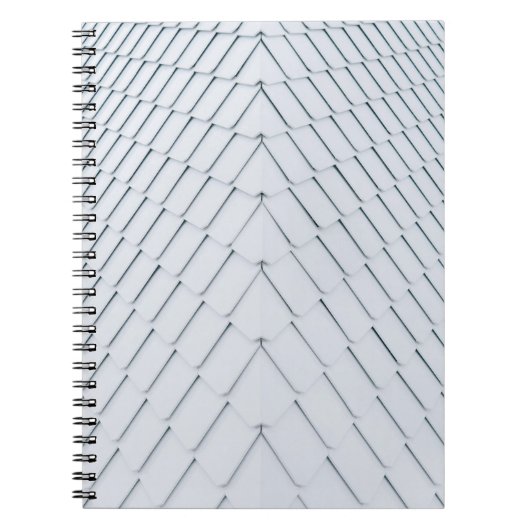 Witte dakpannen notitieboek (Voorkant)