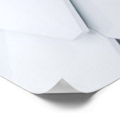 Witte dakpannen poster (Hoek)