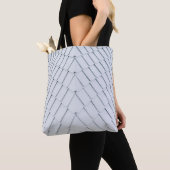 Witte dakpannen tote bag (Dichtbij)