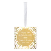 Witte Damast gouden achtergrond Decoratie (Rechts)