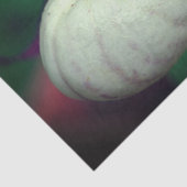 Witte Dame Slipper Orchid Flower Decoupage Tissuepapier (Detail)