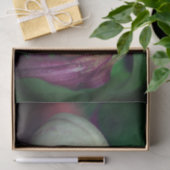 Witte Dame Slipper Orchid Flower Decoupage Tissuepapier (Geschenk)