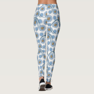 witte dames lange leggings
