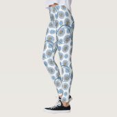 witte dames lange leggings (Links)