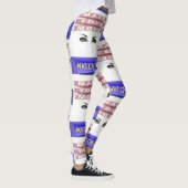 witte dames lange leggings (Rechts)