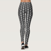 witte dames lange leggings (Achterkant)