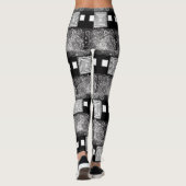 witte dames met lange leggings (Achterkant)