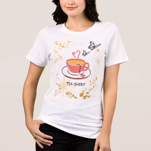 Witte dames T-shirt (Voorkant)