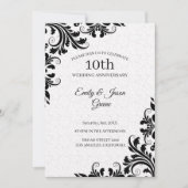 Witte dampen en zwarte zeugen kaart (Voorkant)