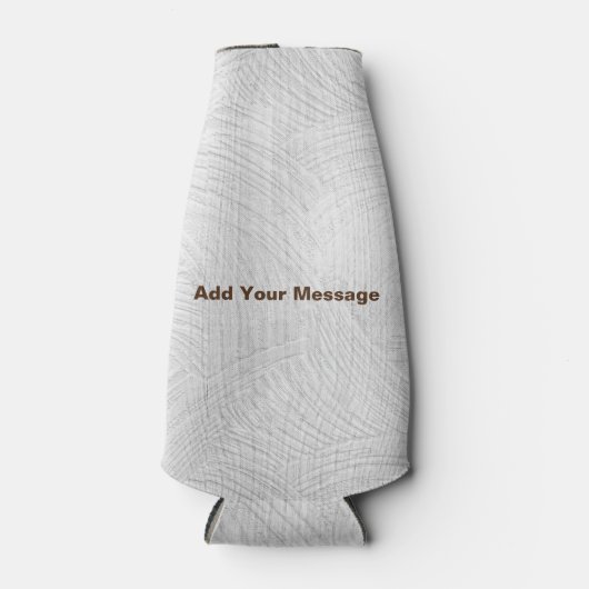 Witte de Flessenkoeler van de Muurstructuur Flesjeskoeler (Voorkant)