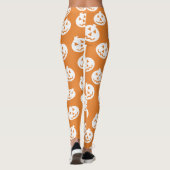 Witte de Leggings van de Confettien van O'Lantern (Achterkant)