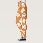 Witte de Leggings van de Confettien van O'Lantern (Links)