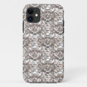 Witte diamanten Case-Mate iPhone case (Achterkant)