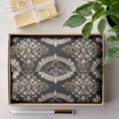 Witte diamanten, gouden rand mandala glamour ontwe tissuepapier (Geschenk)