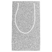 Witte diamanten klein cadeauzakje (Voorkant)