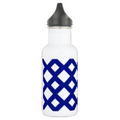 Witte diamanten op de marine waterfles  (Links)