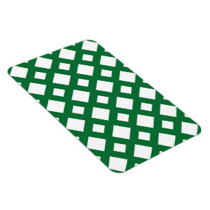 Witte diamanten op groen magneet