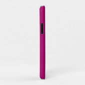Witte Diamanten Vlinder, Script Naam, Diep Fuchsia Case-Mate iPhone Case (Achterkant/rechts)
