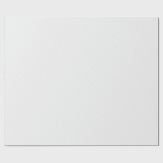 witte diamantpatroon textuur kerstmis cadeaupapier (Vlak)