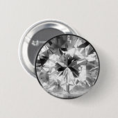 WITTE DIAMONDS Button (Voorkant /achterkant)