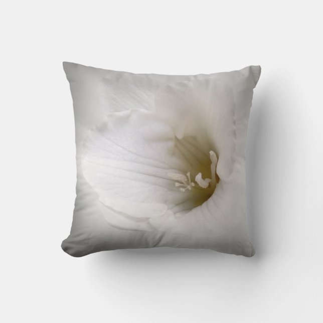 witte diepte kussen (Voorkant)