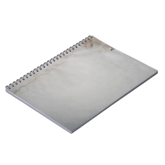 Witte doek met vlek notitieboek (Linkerzijde)