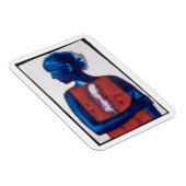 Witte doezelaar magneet (Rechterzijde)