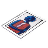 Witte doezelaar notitieboek (Linkerzijde)