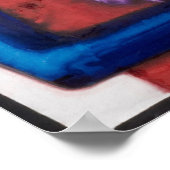 Witte doezelaar poster (Hoek)